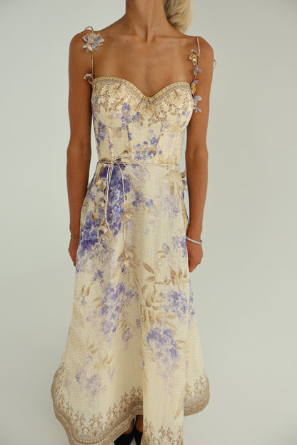 Zimmermann Dawning Picnic Dress in Lilac Floral