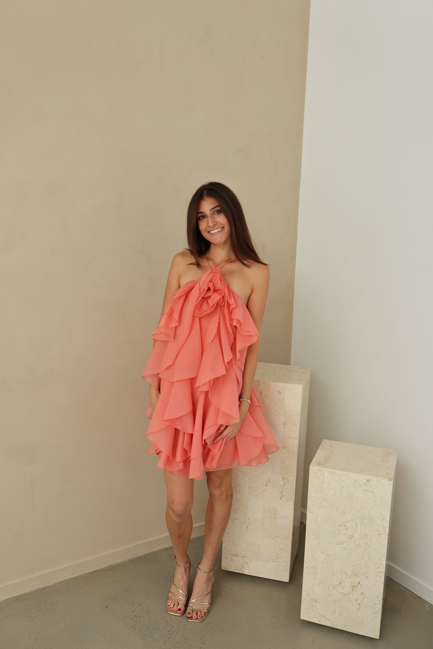 Aje Pandorea Layered Mini Dress