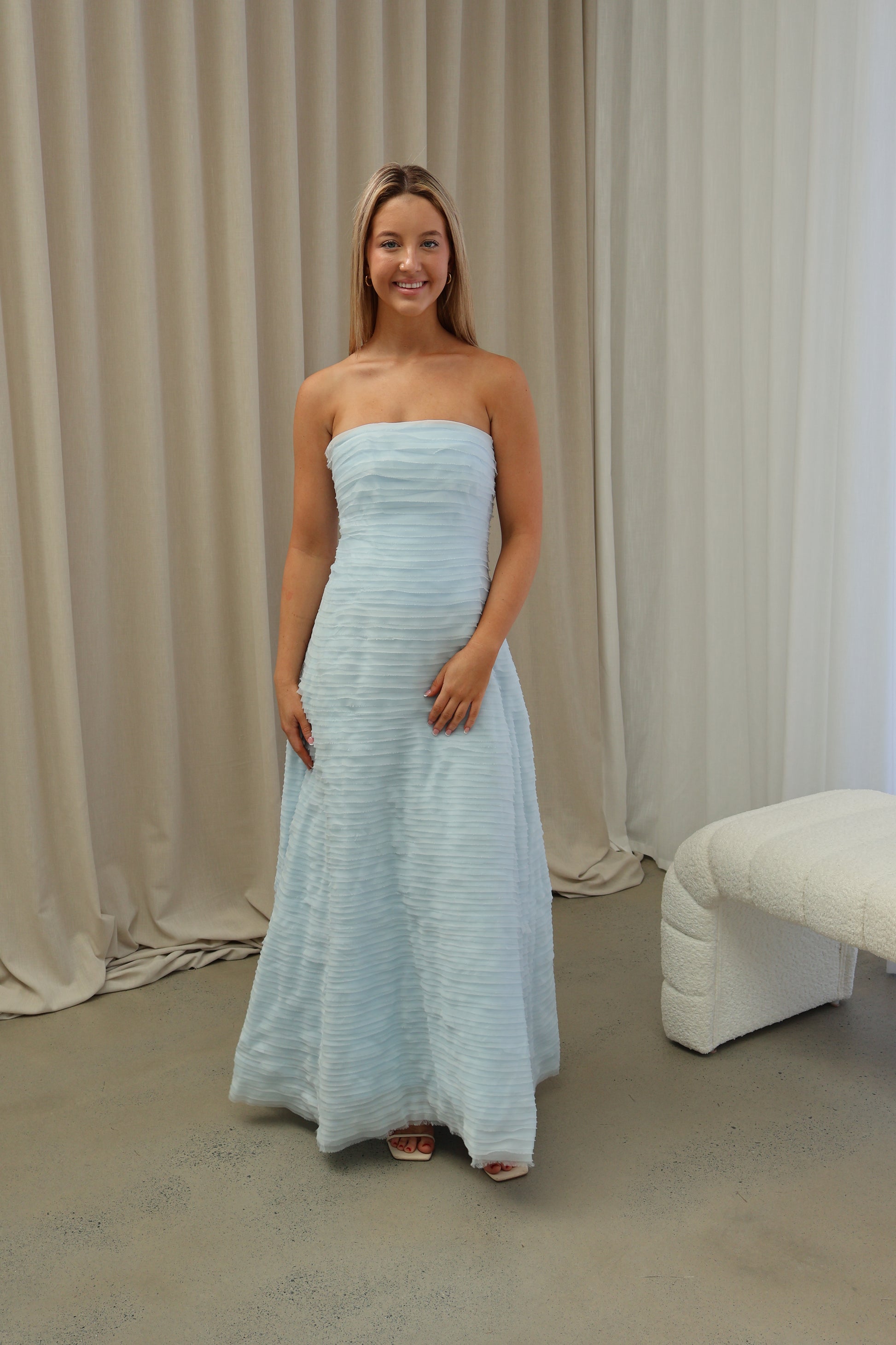 Aje Soundscape Maxi Dress blue - 8 / 4 days Aje Soundscape Maxi Dress blue - 8 / 4 days