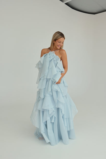 aje pandorea layered maxi dress Aje Pandorea Layered Maxi Dress – ABC Dress Hire