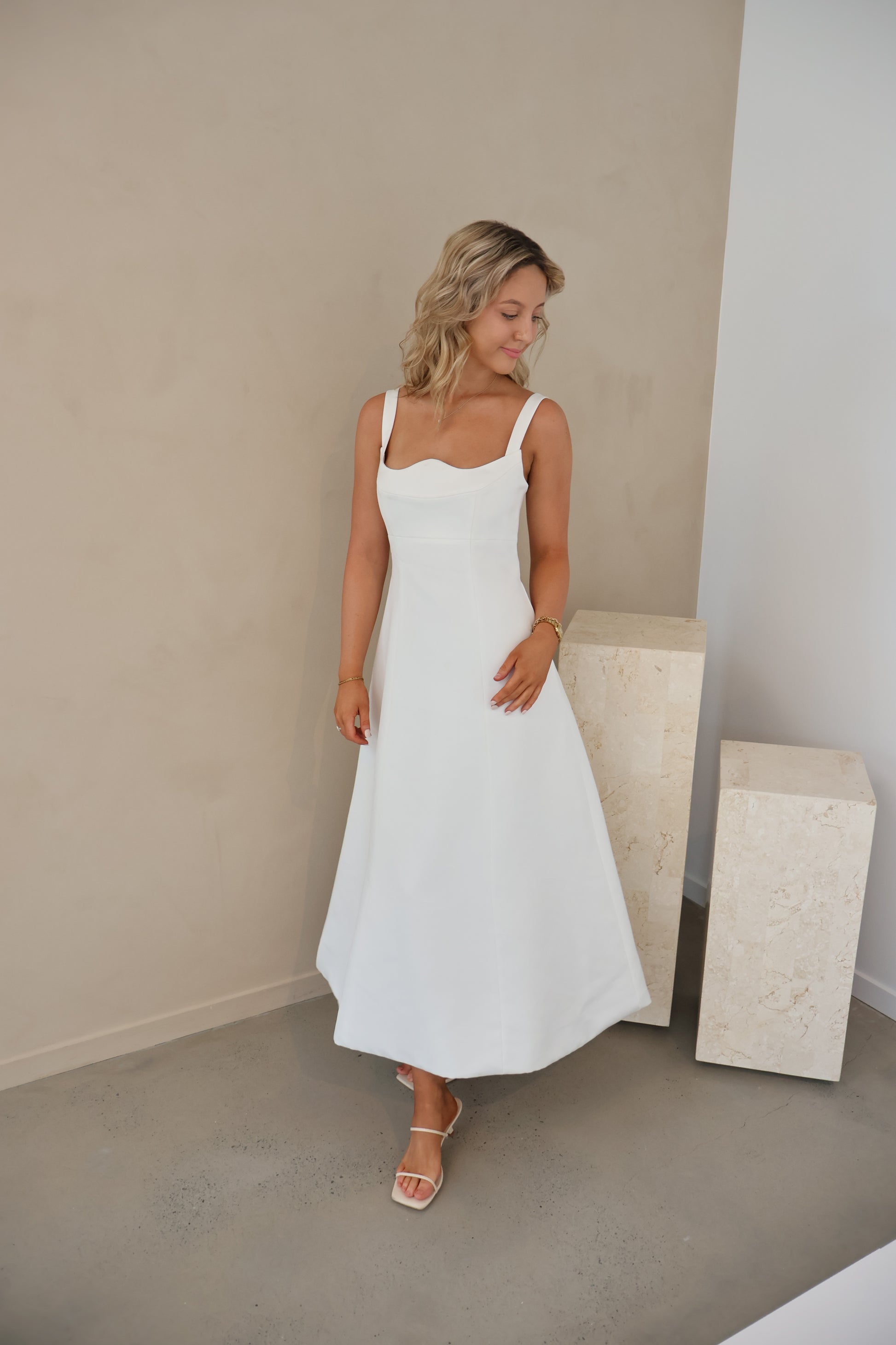 Leo Lin Odette Midi ABC Dress Hire Leo Lin Odette Midi ABC Dress Hire