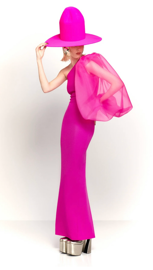 Solace London The Hudson Maxi Dress in Pink