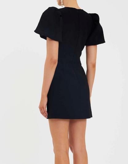 Rebecca Vallance juliana puff sleeve mini dress