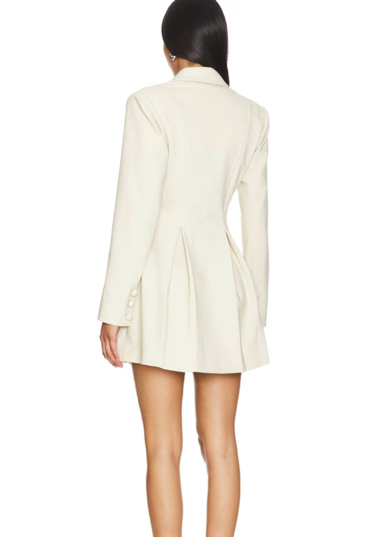 Camilla Coelho Daytona Blazer Dress in Beige