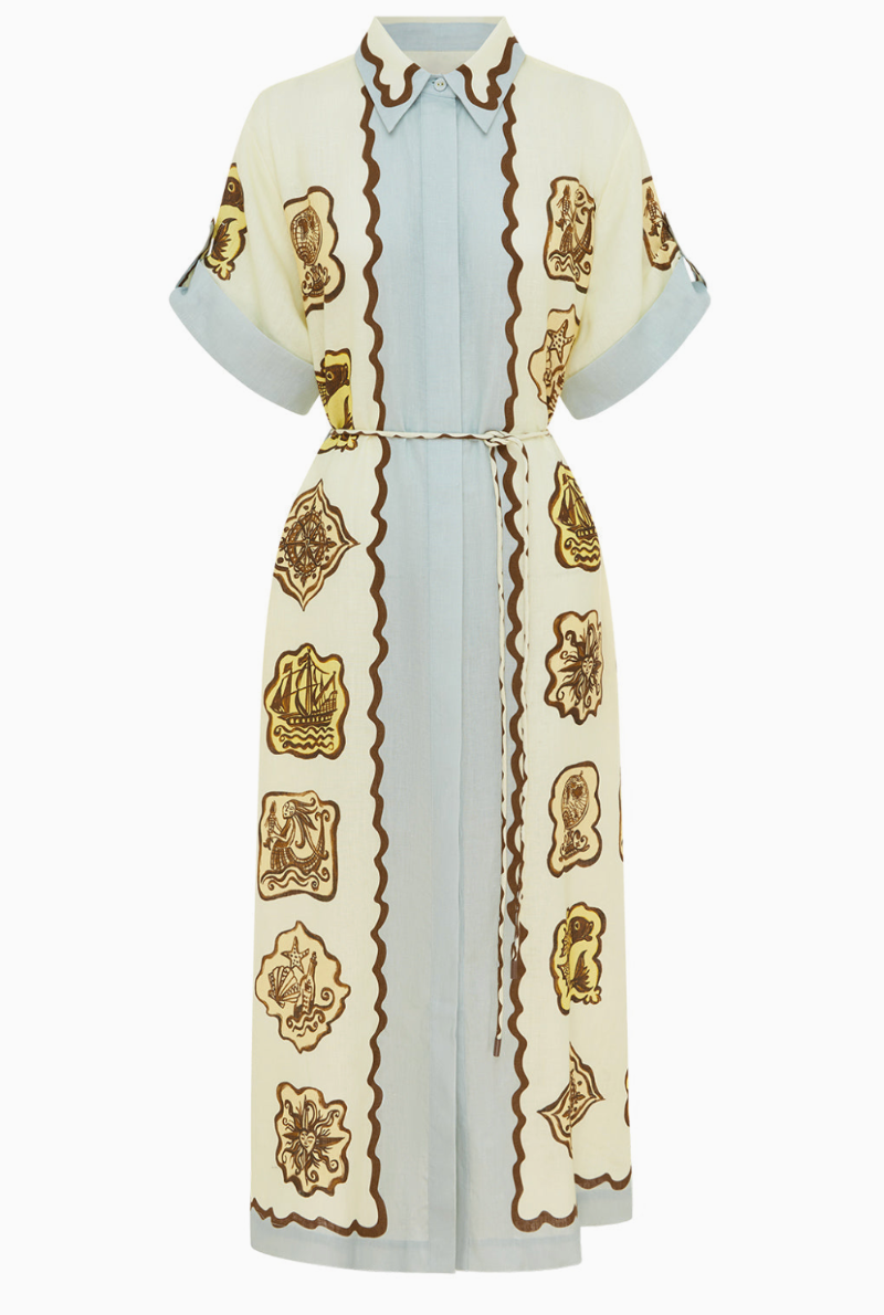 Alemais Relic Shirtdress