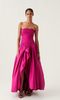 Aje Violette Bubble Hem Maxi Dress - pink