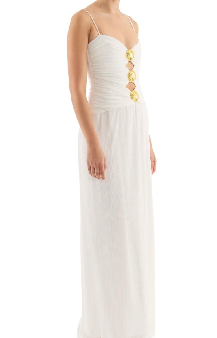 Rebecca Vallance Guinevere Cut-Out Slip Gown