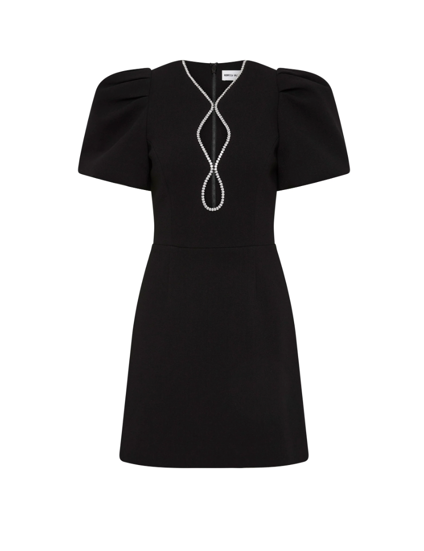 Rebecca Vallance Estella Puff Sleeve Mini Dress