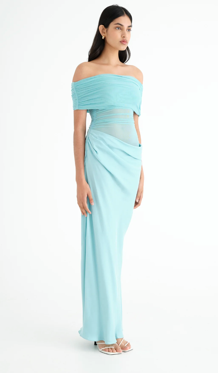 Benni Nico Off Shoulder Maxi Dress