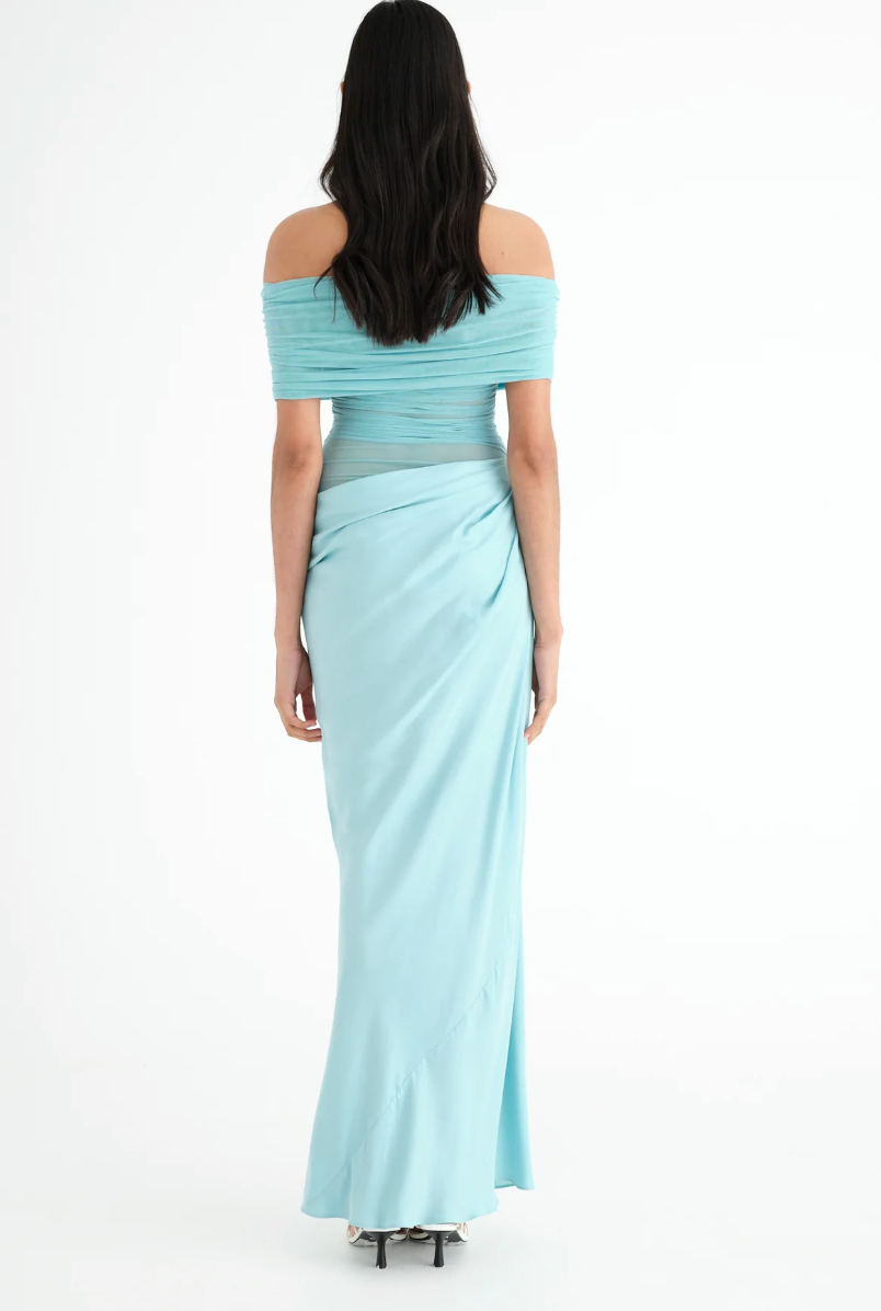 Benni Nico Off Shoulder Maxi Dress