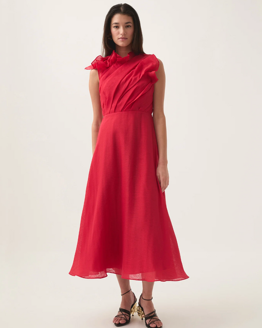 Aje Genesis Midi Dress