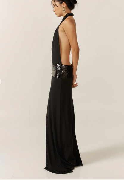 Ance Gria Adele Gown - Black