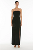Manning Cartell double time pleat strapless dress