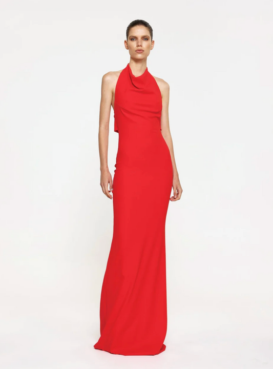 Effie Kats Sydney Gown - Cherry red