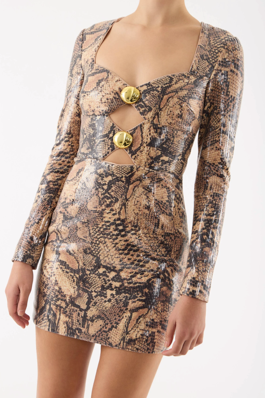 Rebecca Vallance Bellis Mini Dress