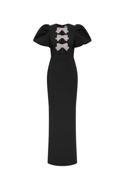 Rebecca Vallance Violetta Puff sleeve gown