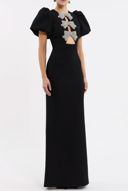 Rebecca Vallance Violetta Puff sleeve gown