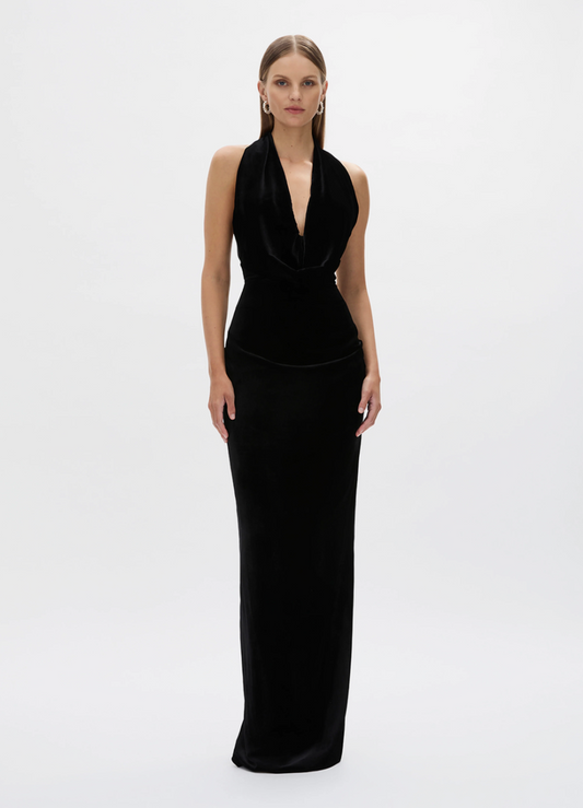 Rachel Gilbert Martin Plunge Gown size 1