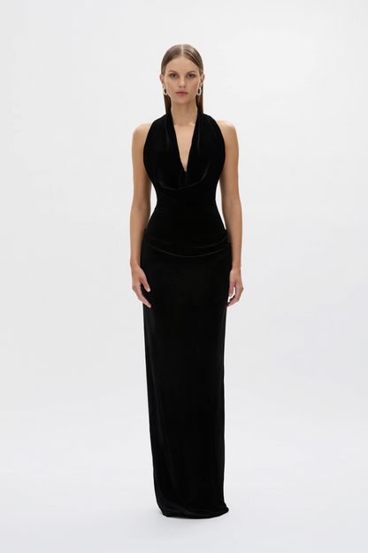 Rachel Gilbert Martin Plunge Gown size 1