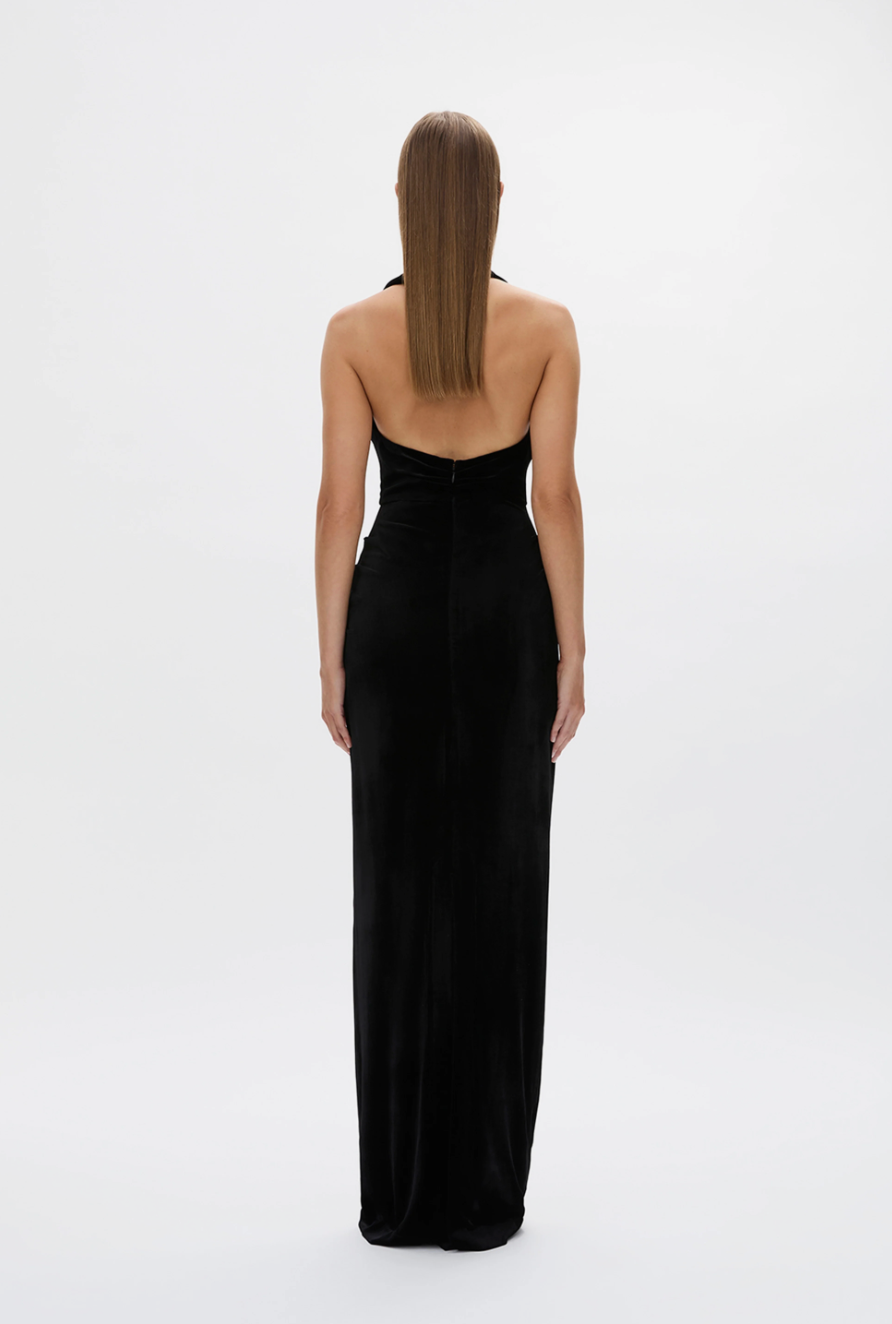 Rachel Gilbert Martin Plunge Gown size 1
