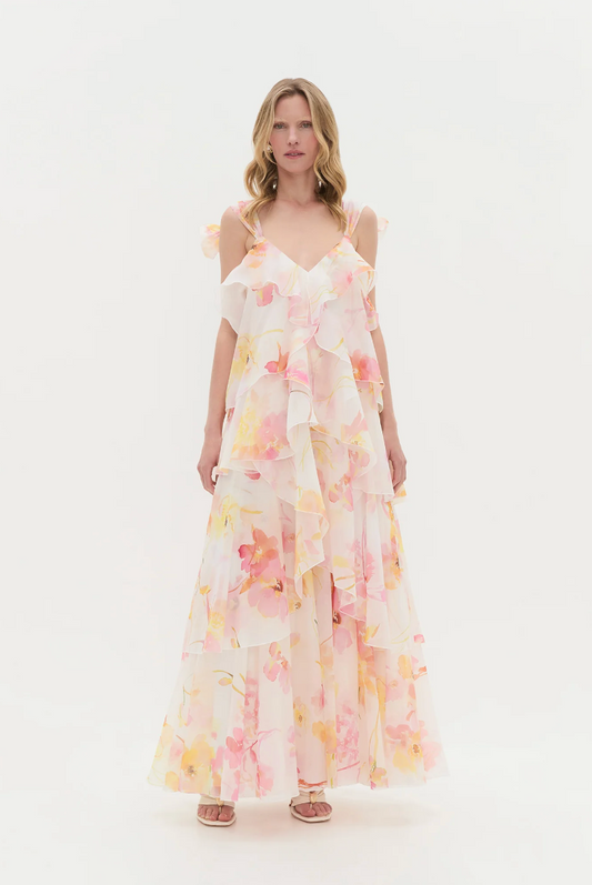 Aje Gracie Maxi Dress Wildflowers