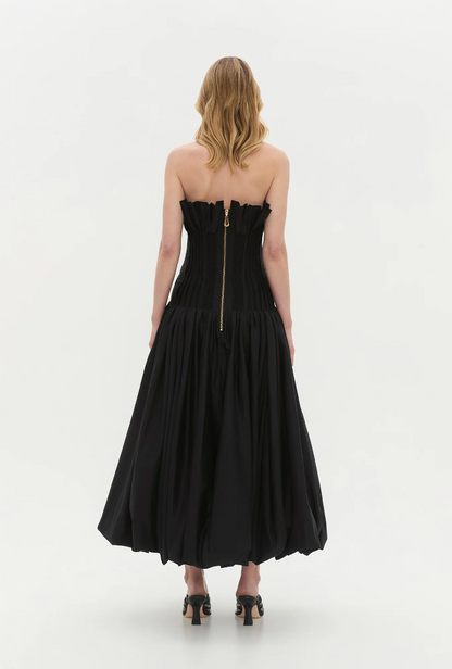 Aje Ivy Bubble Hem Gown