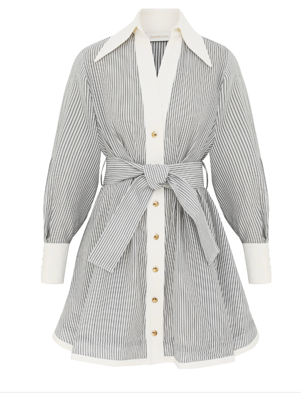 Zimmermann Hypnotic Tuck mini dress