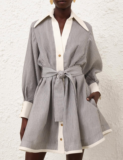 Zimmermann Hypnotic Tuck mini dress