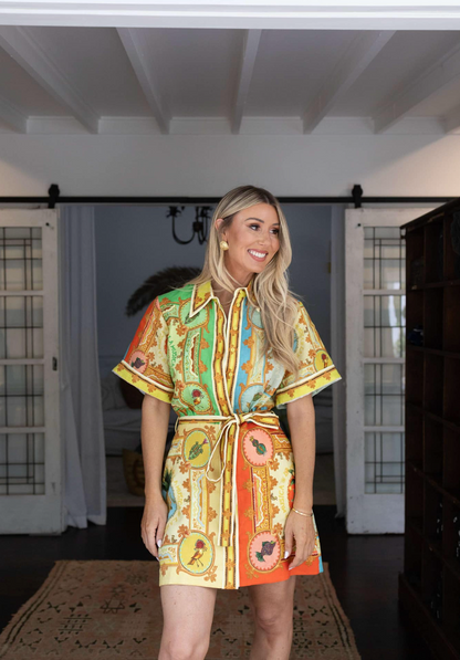 Alemais La Musica Mini Dress Multi