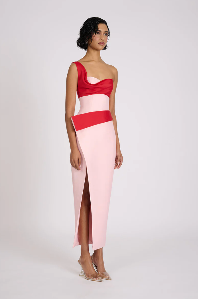 eliya the label red dress Indira Dress