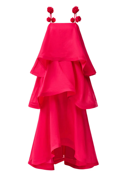 Elliatt Thalia Tiered Gown in Pink