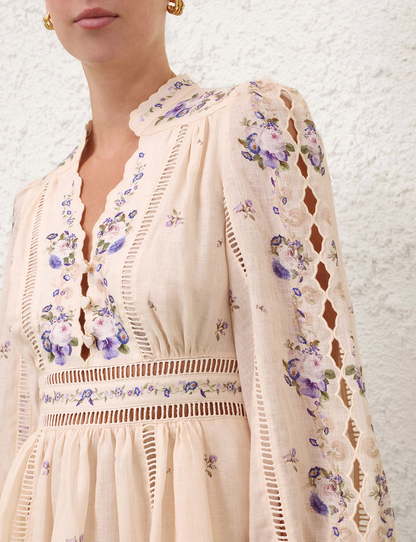 Zimmermann Patience plunge mini dress