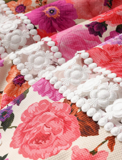 Zimmermann stardust fit and flare dress