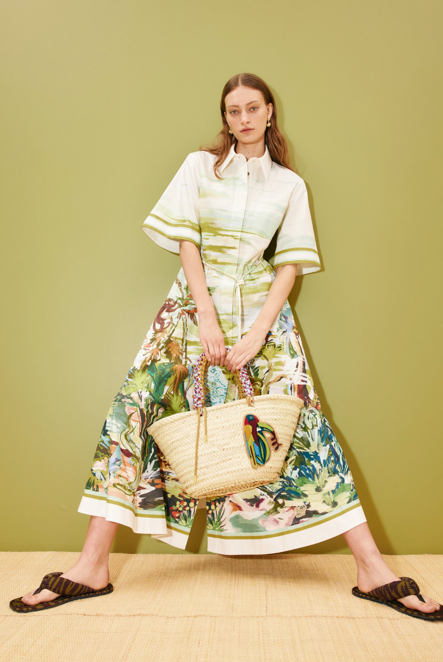 Alemais Jungle Boogie Shirtdress