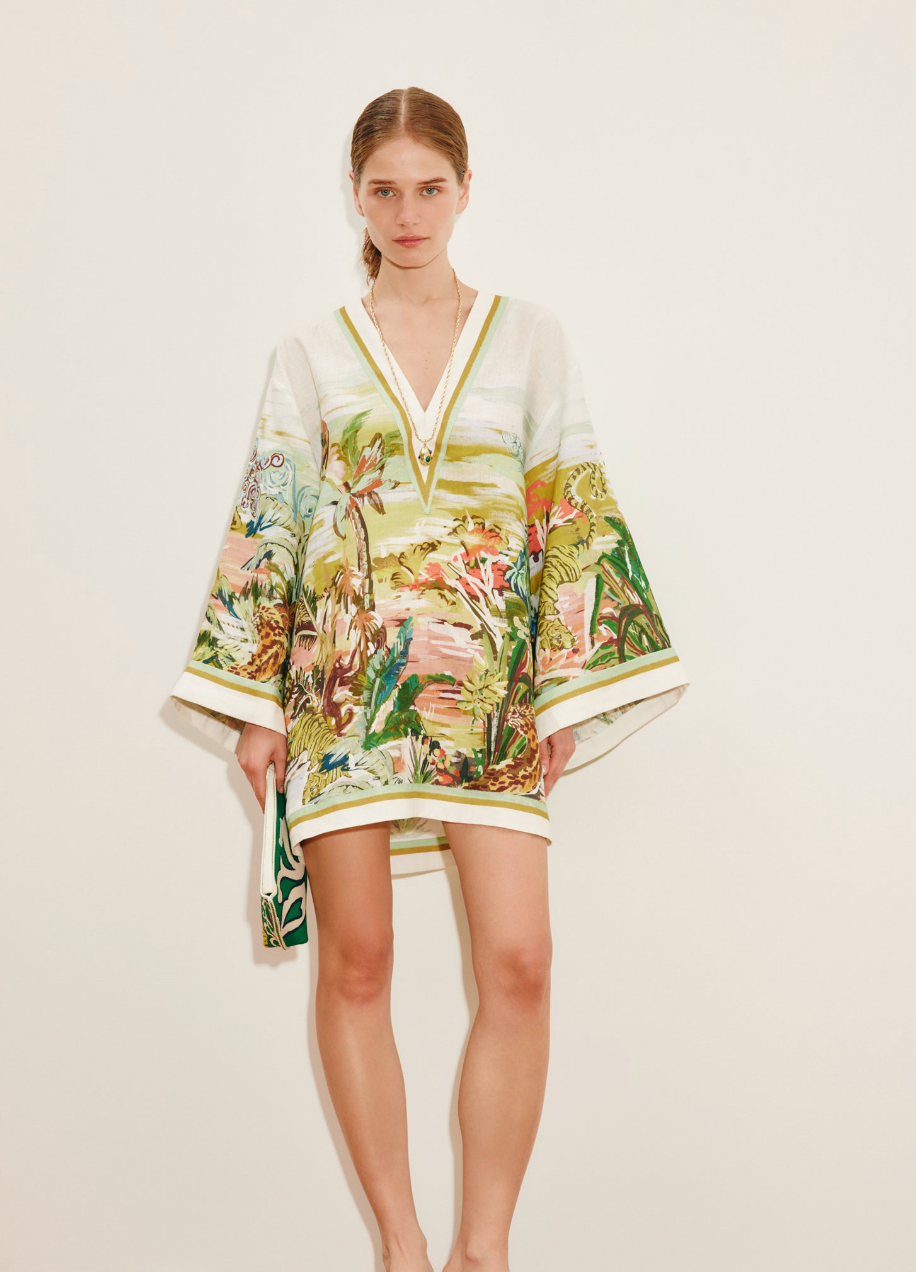 Alemais Jungle Boogie Mini Dress