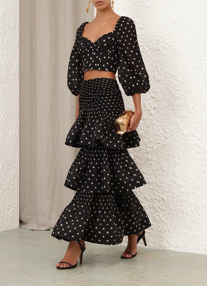 Zimmermann Pleated Skirt & Top