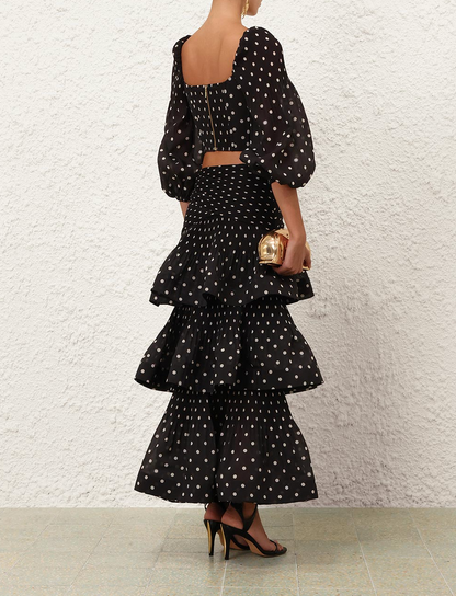Zimmermann Pleated Skirt & Top