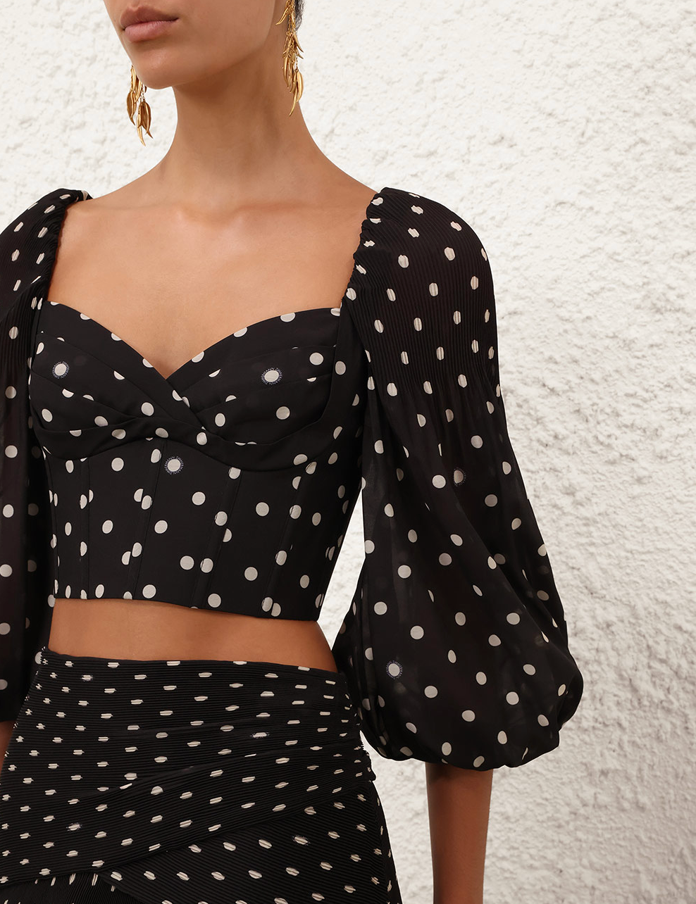 Zimmermann Pleated Skirt & Top