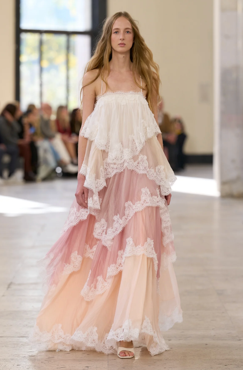 Aje Ophelia lace maxi dress