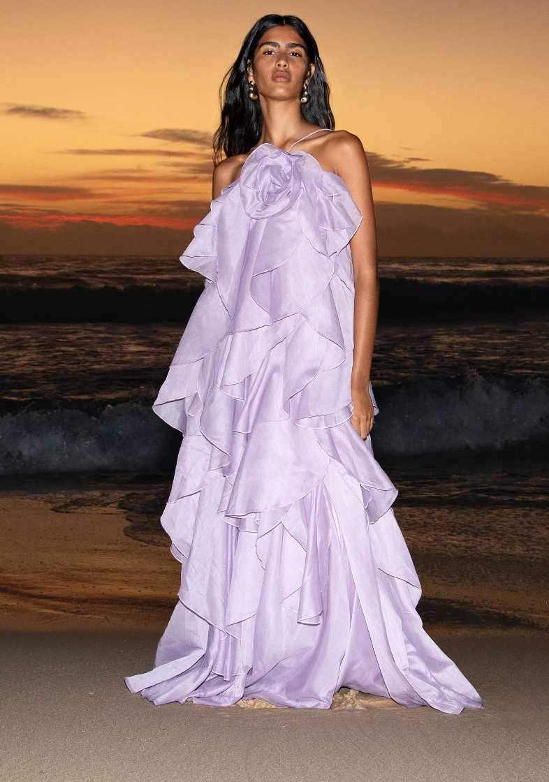 Aje pandorea maxi dress