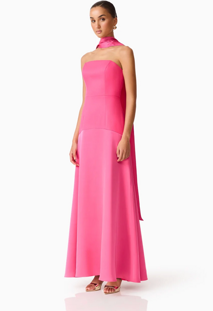 Elliatt Noralyn Strapless Gown in Pink