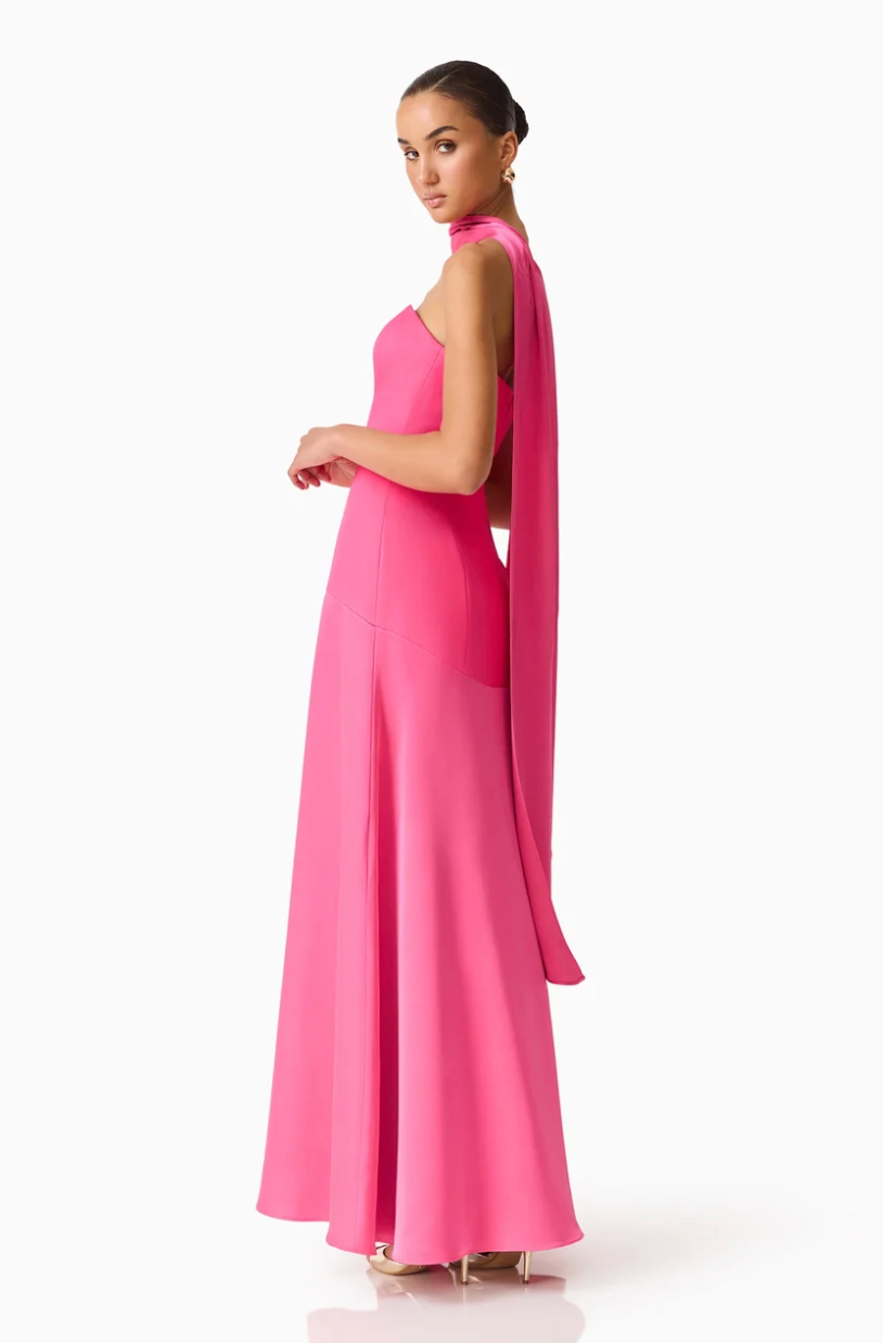 Elliatt Noralyn Strapless Gown in Pink
