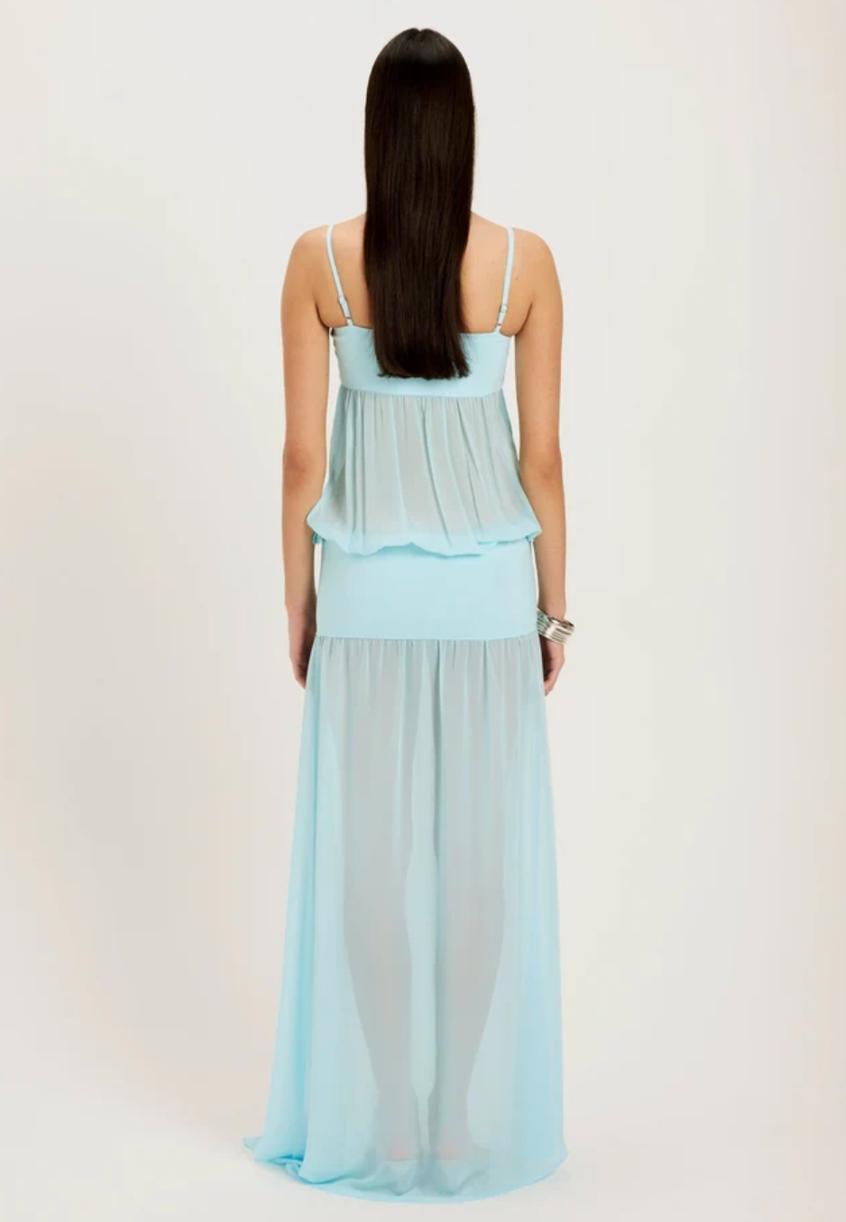Ance Gria Romeo Gown in Aqua