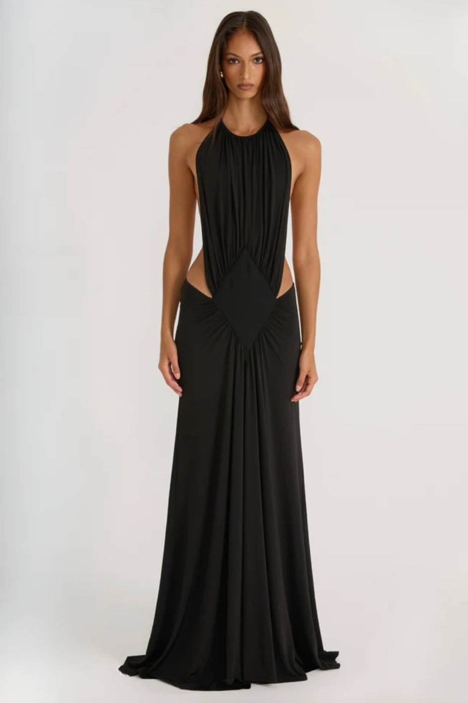 Ance Gria Jackie Gown in Black