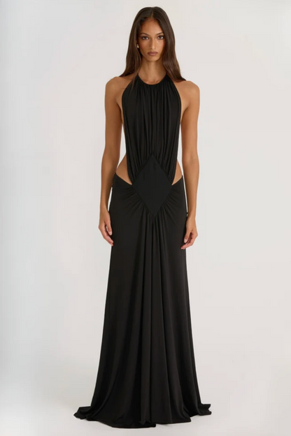 Ance Gria Jackie Gown in Black