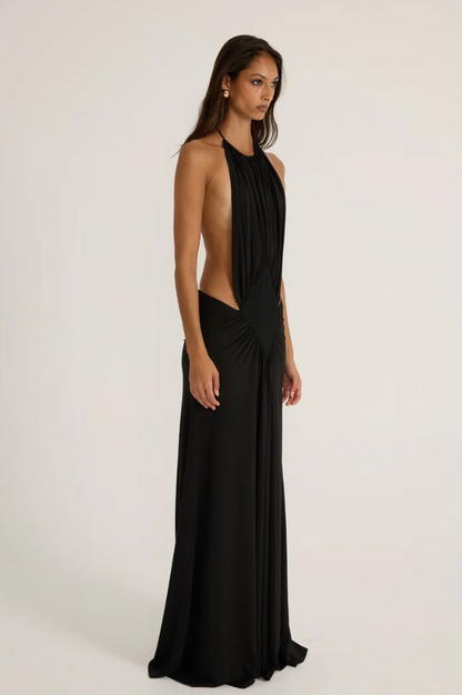 Ance Gria Jackie Gown in Black
