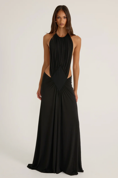 Ance Gria Jackie Gown in Black