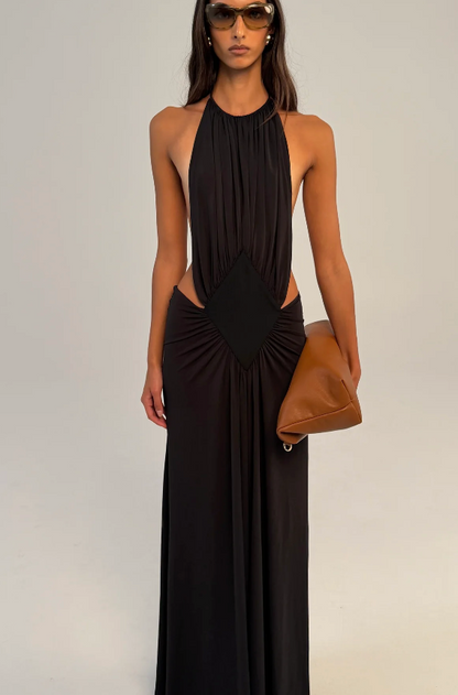 Ance Gria Jackie Gown in Black