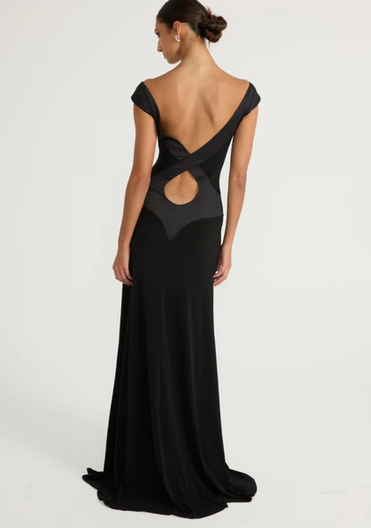 Ance Gria Octavia Gown in Black