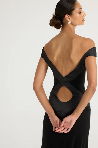 Ance Gria Octavia Gown in Black